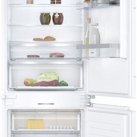 Bosch Εντοιχιζόμενος Ψυγειοκαταψύκτης 383lt NoFrost Υ193.5xΠ70.8xΒ54.8εκ. Λευκός KBN96VFE0