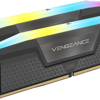 Corsair Vengeance RGB DDR5 32GB RAM με 2x16GB Modules και Ταχύτητα 6000 για Desktop