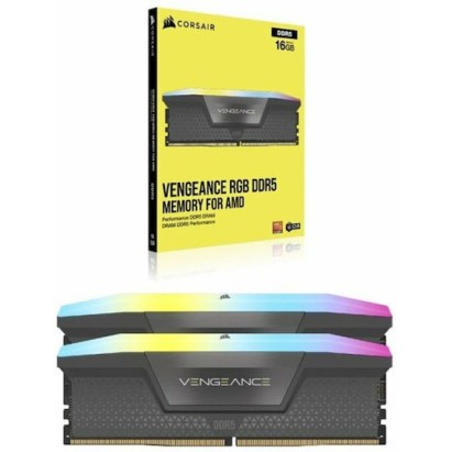 Corsair Vengeance RGB DDR5 32GB RAM με 2x16GB Modules και Ταχύτητα 6000 για Desktop