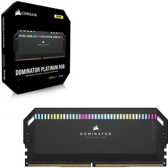 Corsair Vengeance RGB DDR5 32GB RAM με 2x16GB Modules και Ταχύτητα 6000 για Desktop