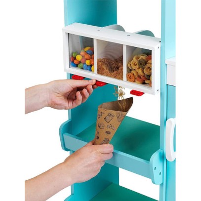 Klein Σούπερ Μάρκετ από Ξύλο για 3+ Ετών 58τμχ