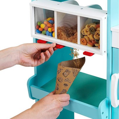 Klein Σούπερ Μάρκετ από Ξύλο για 3+ Ετών 58τμχ