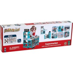 Klein Σούπερ Μάρκετ από Ξύλο για 3+ Ετών 58τμχ