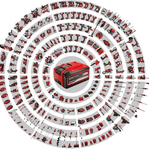 Einhell Te-cd 18/2 Δραπανοκατσάβιδο Μπαταρίας Brushless 18V 2x2Ah