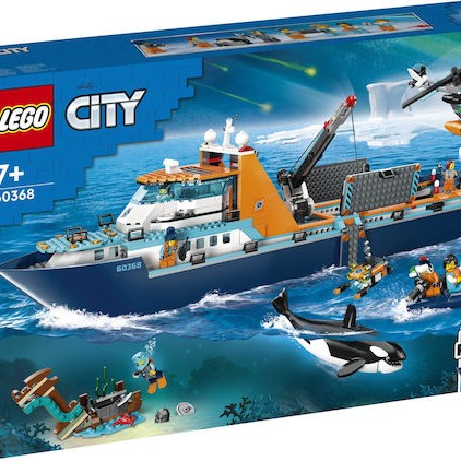 Lego City Arctic Explorer Ship για 7+ Ετών 815τμχ