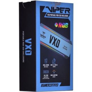 Patriot VXD Θήκη για Σκληρό Δίσκο M.2 PCI Express με σύνδεση USB 3.2