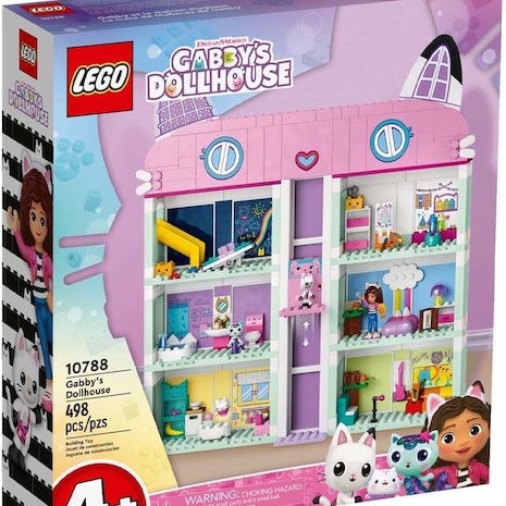 Lego Gabby's Dollhouse Gabby's Dollhouse για 4+ Ετών 498τμχ