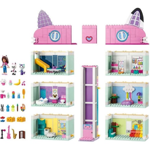 Lego Gabby's Dollhouse Gabby's Dollhouse για 4+ Ετών 498τμχ