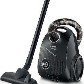 Bosch BGDS2CHAMP Ηλεκτρική Σκούπα 600W με Σακούλα 3.5lt Μαύρη