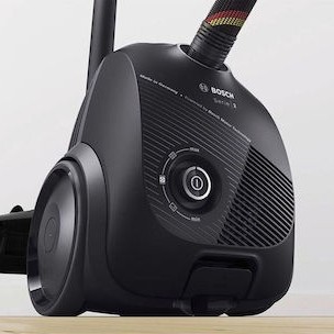 Bosch BGDS2CHAMP Ηλεκτρική Σκούπα 600W με Σακούλα 3.5lt Μαύρη