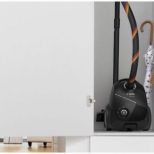 Bosch BGDS2CHAMP Ηλεκτρική Σκούπα 600W με Σακούλα 3.5lt Μαύρη