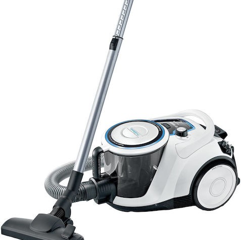 Bosch BGC41XHYG Ηλεκτρική Σκούπα 700W με Κάδο 2.4lt Λευκή