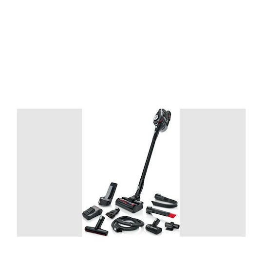 Bosch Επαναφορτιζόμενη Σκούπα 2 σε 1 Stick & Χειρός 18V Γκρι BSS825MULT