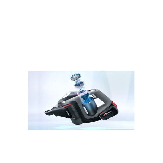 Bosch Επαναφορτιζόμενη Σκούπα 2 σε 1 Stick & Χειρός 18V Γκρι BSS825MULT