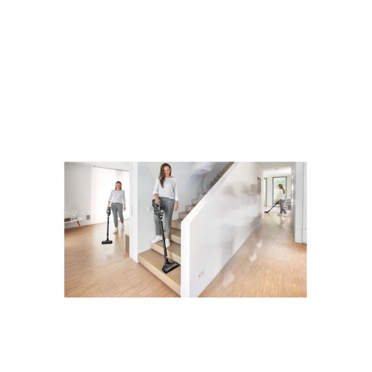 Bosch Επαναφορτιζόμενη Σκούπα 2 σε 1 Stick & Χειρός 18V Γκρι BSS825MULT