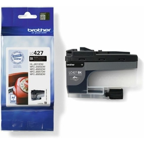 Brother LC427 Γνήσιο Μελάνι Εκτυπωτή InkJet Μαύρο (LC-427BK)