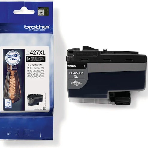 Brother LC427 Γνήσιο Μελάνι Εκτυπωτή InkJet Μαύρο (LC-427BK)