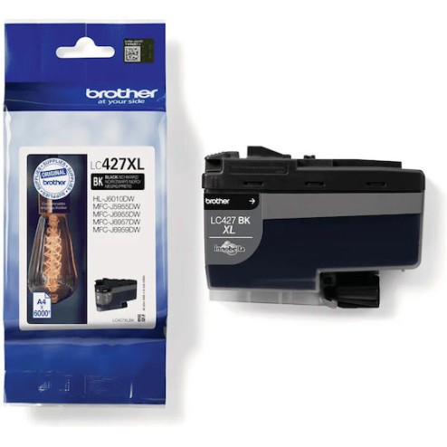 Brother LC427 Γνήσιο Μελάνι Εκτυπωτή InkJet Μαύρο (LC-427BK)