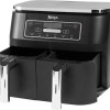 Ninja Foodi Max Dual Zone Air Fryer με Wi-Fi & Διπλό Αποσπώμενο Κάδο 7.6lt Μαύρο