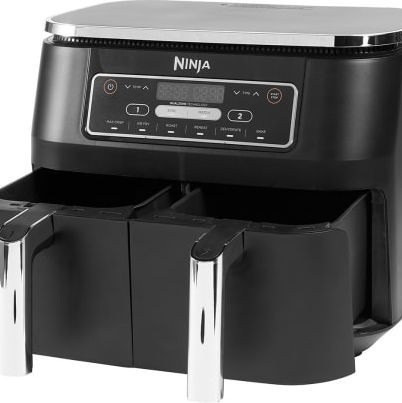 Ninja Foodi Max Dual Zone Air Fryer με Wi-Fi & Διπλό Αποσπώμενο Κάδο 7.6lt Μαύρο