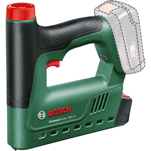 Bosch Καρφωτικό Μπαταρίας 18V Solo για Καρφιά και Συνδετήρες