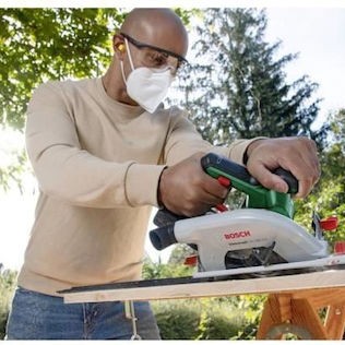 Bosch Δισκοπρίονο 18V με Σύστημα Αναρρόφησης