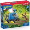 Schleich-S Παιχνίδι Μινιατούρα Dinosaurs - Track Vehicle
