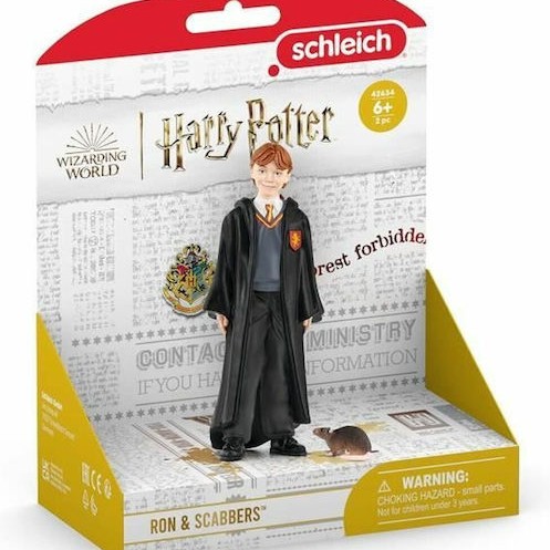 Schleich-S Παιχνίδι Μινιατούρα Weasley & Scabbers