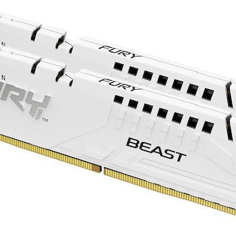 Kingston Fury Beast DDR5 32GB RAM με 2x16GB Modules και Ταχύτητα 5600 για Desktop