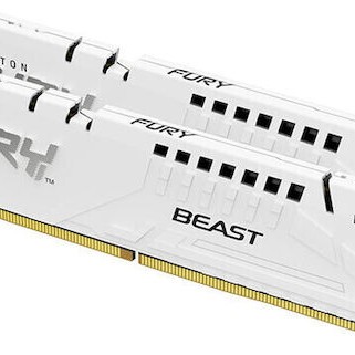 Kingston Fury Beast DDR5 32GB RAM με 2x16GB Modules και Ταχύτητα 5600 για Desktop