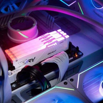 Kingston Fury Beast RGB DDR5 32GB RAM με 2x16GB Modules και Ταχύτητα 5200 για Desktop