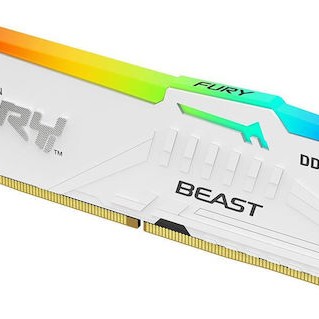 Kingston Fury Beast RGB DDR5 με Module 1x32GB και Ταχύτητα 5600 για Desktop