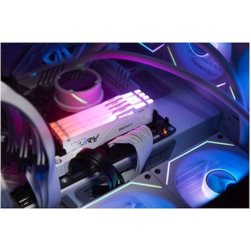 Kingston Fury Beast RGB DDR5 με Module 1x32GB και Ταχύτητα 5600 για Desktop