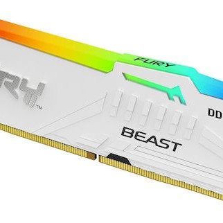 Kingston Fury Beast RGB DDR5 με Module 1x32GB και Ταχύτητα 6000 για Desktop