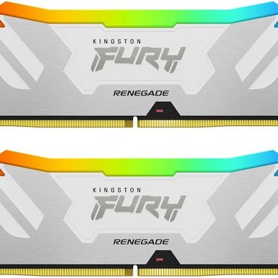 Kingston Fury Renegade RGB DDR5 32GB RAM με 2x16GB Modules και Ταχύτητα 6400 για Desktop