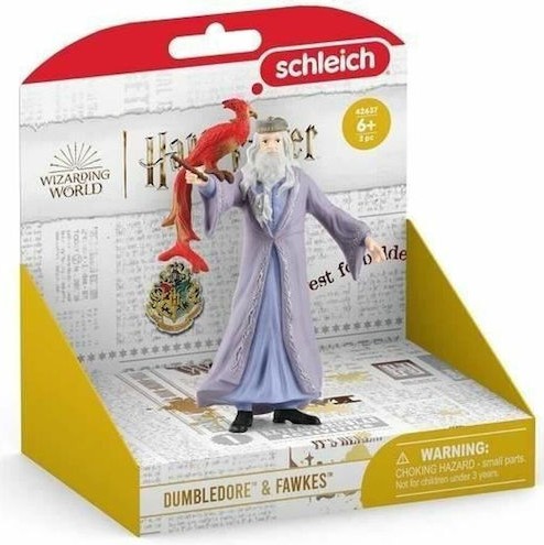 Schleich-S Παιχνίδι Μινιατούρα Albus Dumbledore & Fawkes