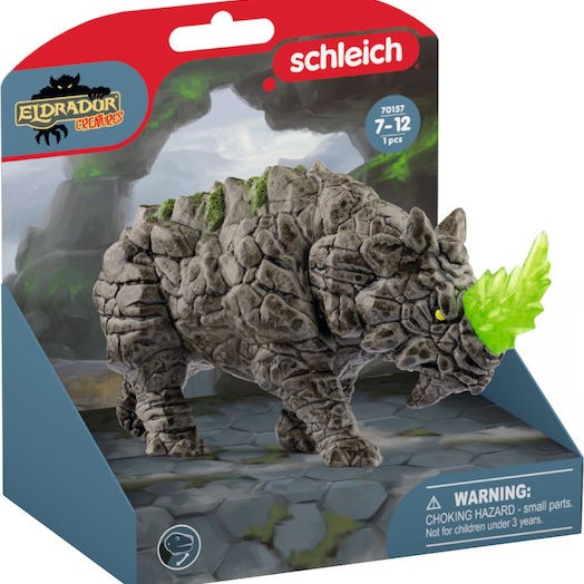 Schleich-S Παιχνίδι Μινιατούρα Eldrador Creatures Battle Rhino για 3+ Ετών 16εκ.
