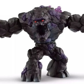 Schleich-S Παιχνίδι Μινιατούρα Eldrador Creatures Shadow Stone Monster Γκρι