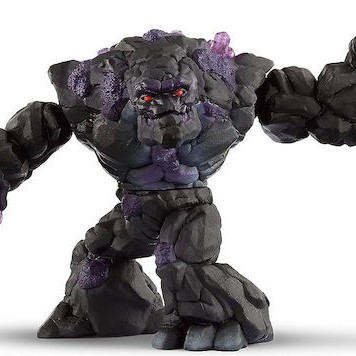 Schleich-S Παιχνίδι Μινιατούρα Eldrador Creatures Shadow Stone Monster Γκρι