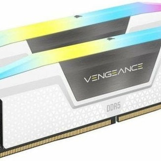 Corsair Vengeance RGB XMP DDR5 32GB RAM με 2x16GB Modules και Ταχύτητα 6000 για Desktop