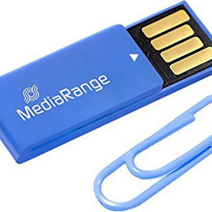 MediaRange 8GB USB 2.0 Stick Μπλε