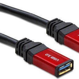 DeLock USB 3.0 Cable USB-A male - USB-A female 5m (82755)