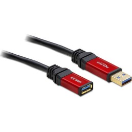 DeLock USB 3.0 Cable USB-A male - USB-A female 5m (82755)
