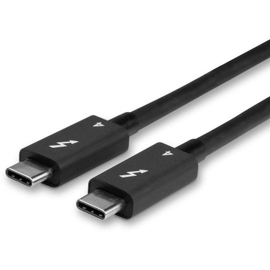 Lindy Thunderbolt 4 Cable Μαύρο 1m (31120)