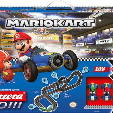 Carrera Go Nintendo Mario Kart Mach 8 Πίστα 1:43 για 8+ Ετών