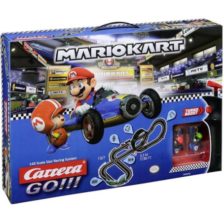 Carrera Go Nintendo Mario Kart Mach 8 Πίστα 1:43 για 8+ Ετών