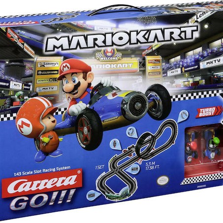Carrera Go Nintendo Mario Kart Mach 8 Πίστα 1:43 για 8+ Ετών