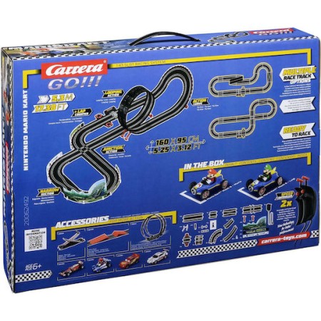 Carrera Go Nintendo Mario Kart Mach 8 Πίστα 1:43 για 8+ Ετών