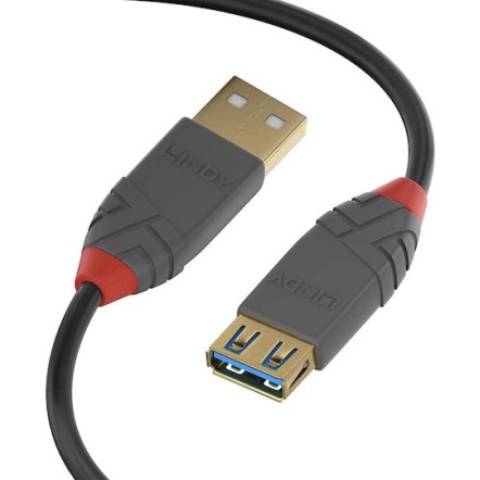 Lindy USB 3.0 Cable USB-A male - USB-A female 3m (36763)