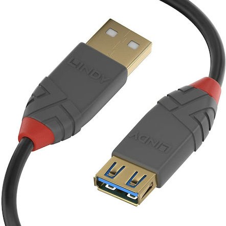 Lindy USB 3.0 Cable USB-A male - USB-A female 3m (36763)
